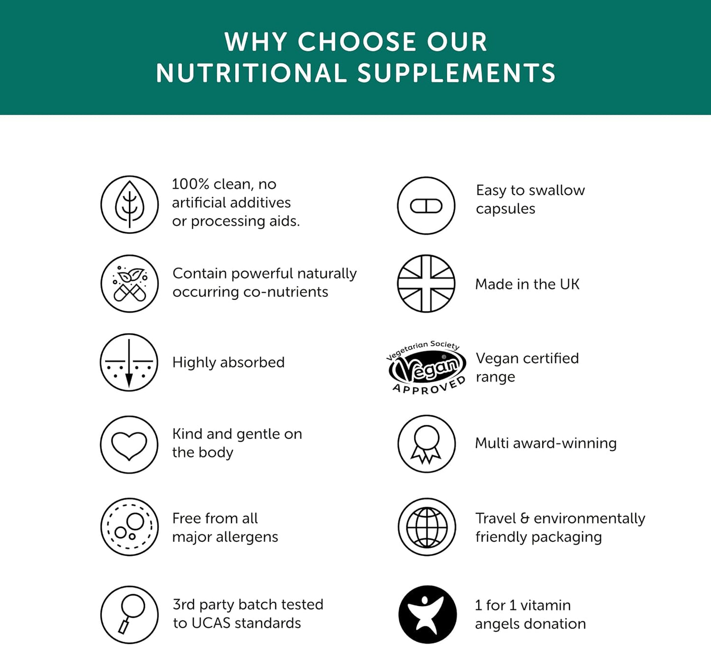 Calcium – Health – Seaweed-Based Calcium – 72 Trace Minerals – Vegan Friendly – Made in the UK – 60 Vegecaps