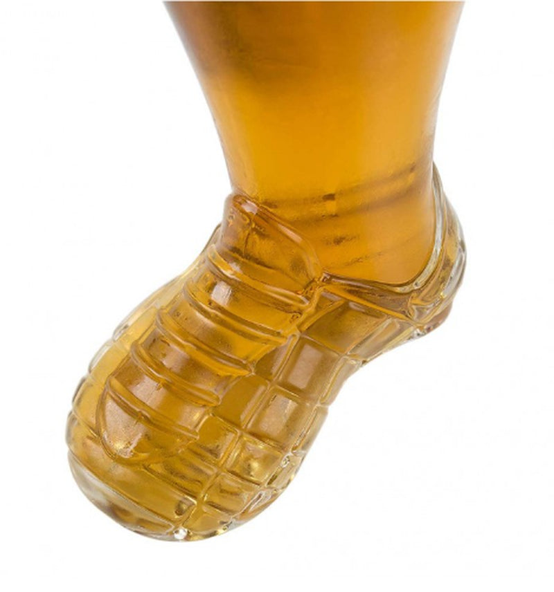 Beer Glass 0.3 L Football Rugby Boot Soccer Shoe Pint Tankard Stein Cider