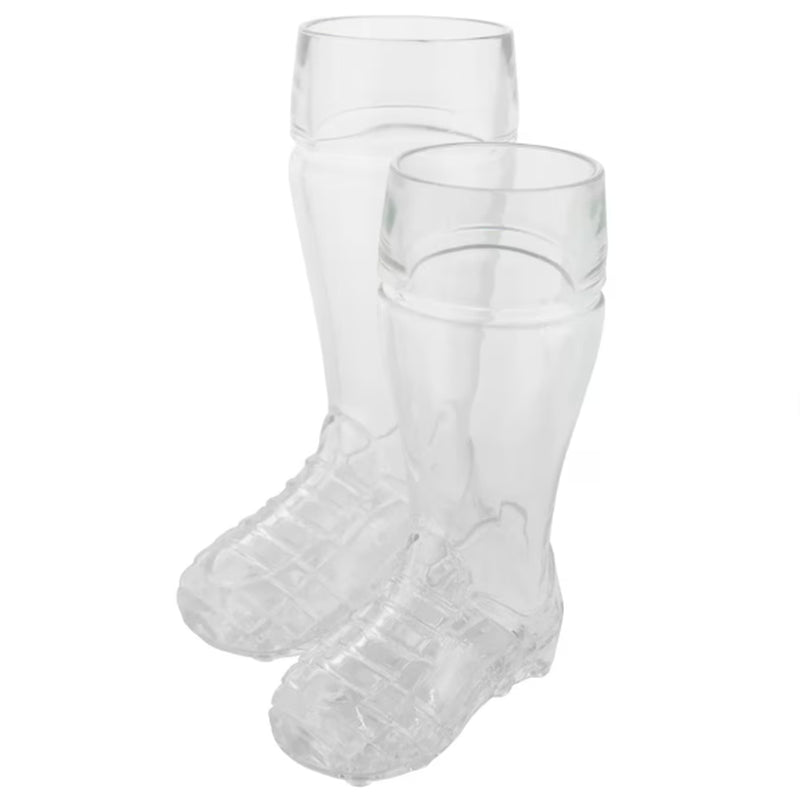 Beer Glass 0.3 L Football Rugby Boot Soccer Shoe Pint Tankard Stein Cider