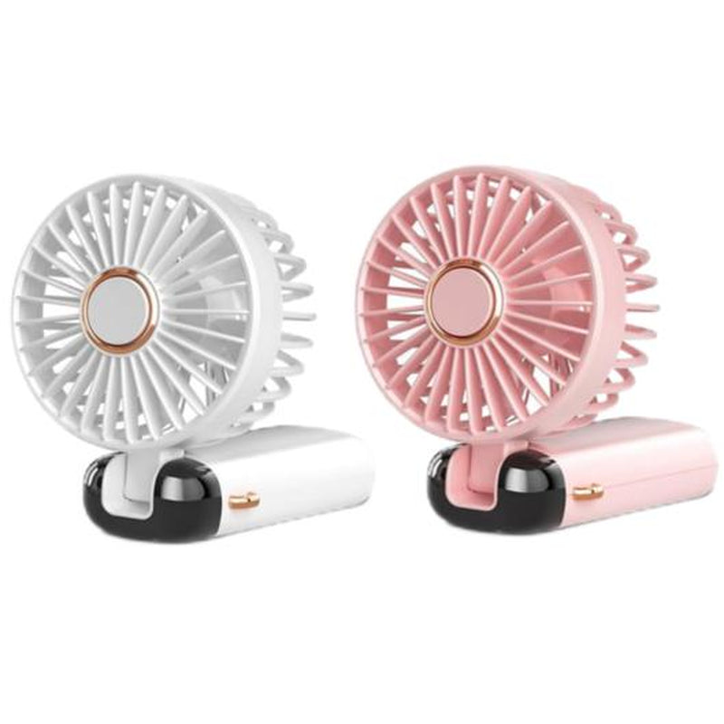 Summer Gift-Koonie Portable Handheld Fan, Battery Operated Fan with Base, 8 Hours, Digital Display, 5 Speeds, 90° Ajustable, Rechargeable Mini Fan for Outdoor Indoor