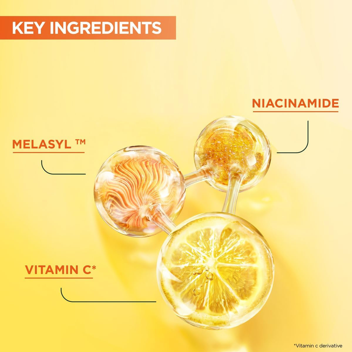 Skinactive Vitamin C Day Serum, Anti-Dark Spot and Brightening Face Serum for All Skin Types, 30 Ml