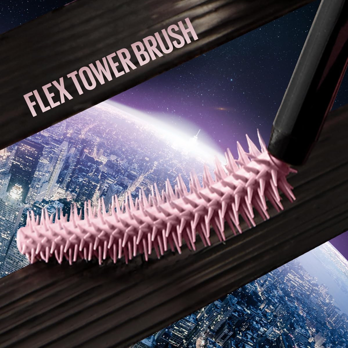 New York Lash Sensational Sky High Mascara, Volumising & Lengthening Mascara, Washable Flake-Free Formula Infused with Bamboo Extract & Fibres, 7 Ml, Shade: 01, Very Black