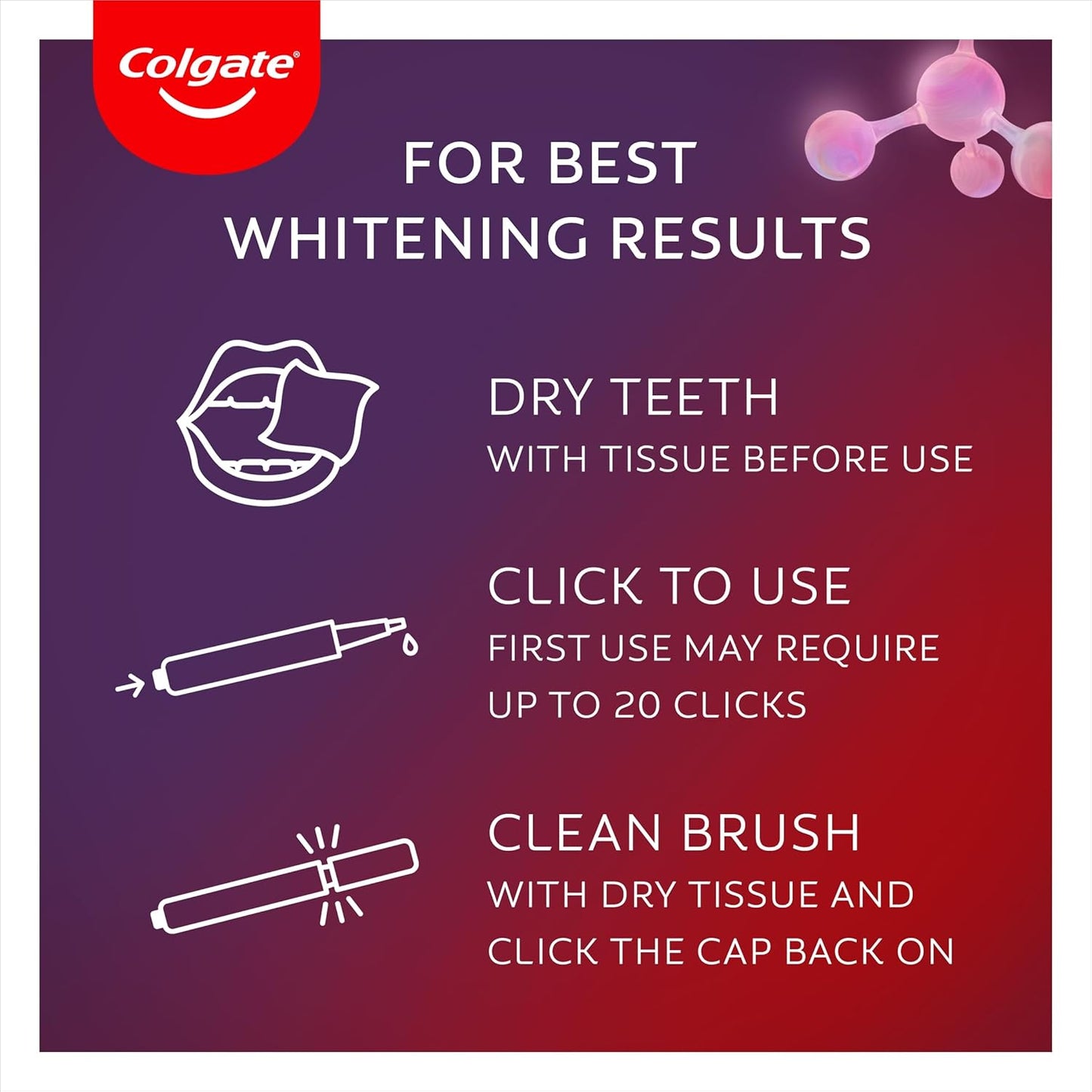 Max White Ultimate Overnight Teeth Whitening Pen, Reverses 15 Years of Stains* 2.5Ml, 1 Pack, 35 Nightly Treatments