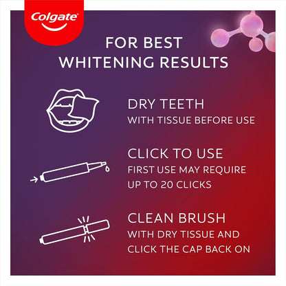 Max White Ultimate Overnight Teeth Whitening Pen, Reverses 15 Years of Stains* 2.5Ml, 1 Pack, 35 Nightly Treatments