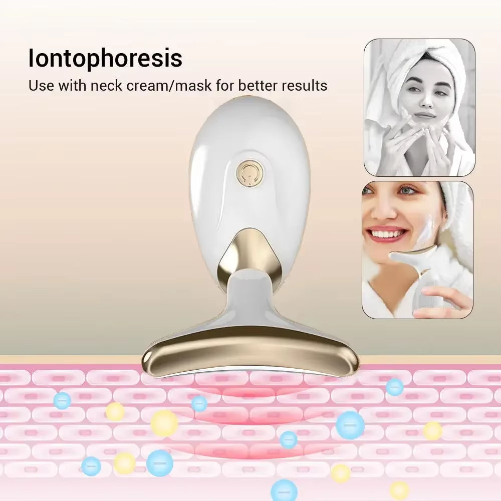 Facial Massager Neck Face Lifting Machine Anti-Aging Facial Massager Neck Face Lifting Device Anti-Wrinkle Double Chin Remover
