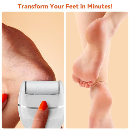 Electric Callus Remover & Foot File – Pain-Free, Waterproof Pedicure Tool for Cracked, Dry Skin. Get Salon-Smooth Feet at Home with Instant Spa Results Transform Your Feet!