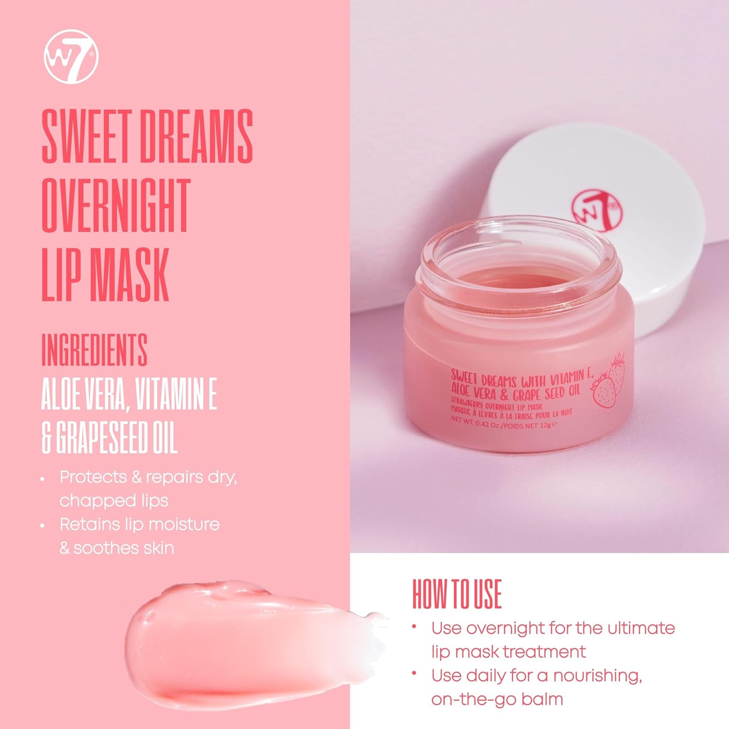 Self Care Skincare Set | Face Cleanser, Toner, Serum, Moisturiser & Lip Mask | Complete Daily Face Routine | Full Size, Long Lasting Products to Use at Home