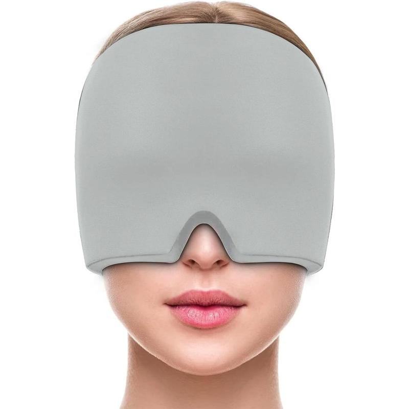Migraine Headache Relief Cap, Gel Lce Head Wrap for Tension and Stress Relief.Suitable for Home Breaks, before Sleep, Office