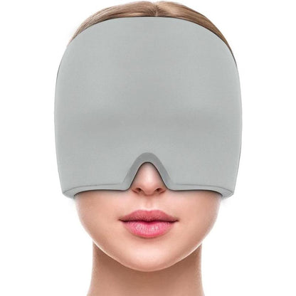 Migraine Headache Relief Cap, Gel Lce Head Wrap for Tension and Stress Relief.Suitable for Home Breaks, before Sleep, Office