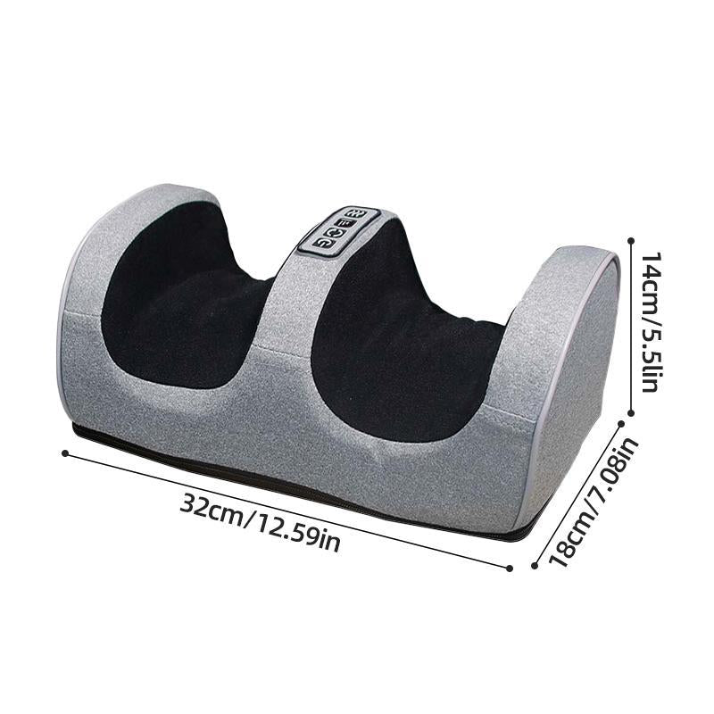 Leg Massager with Heating Portable Foot Massager Finger-Pressing Deep Kneading Therapy, Healthy Feet, Relaxing Home or Office Using Electric Massager 110V Voltage to Give Parents Gifts at Christmas. Foot Massager