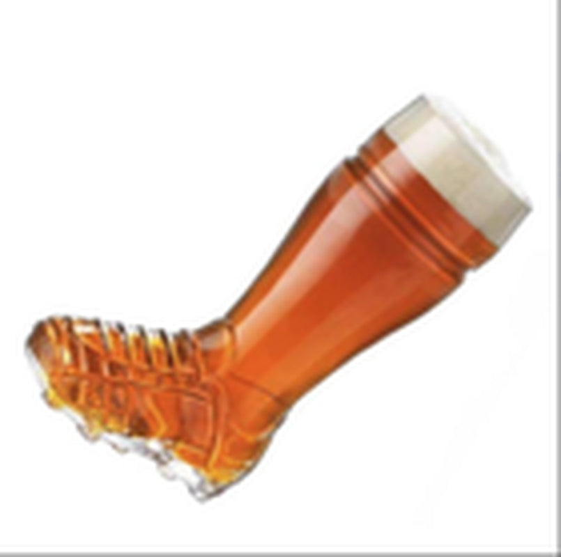 Beer Glass 0.3 L Football Rugby Boot Soccer Shoe Pint Tankard Stein Cider