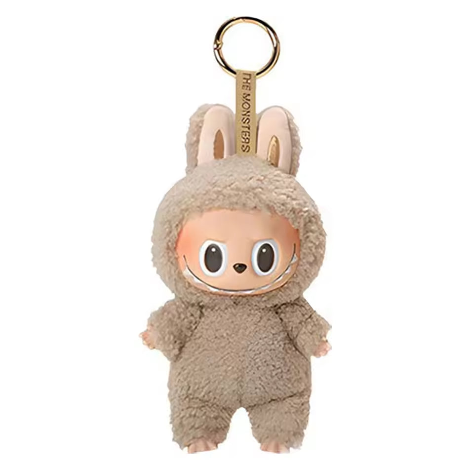 LABUBU the Monsters Etciting Macaron Plush Dolls Key Chain Toy Blind Gifts UK