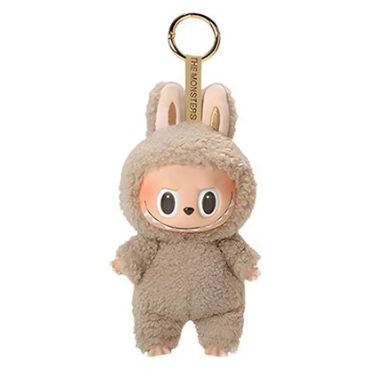 LABUBU the Monsters Etciting Macaron Plush Dolls Key Chain Toy Blind Gifts UK