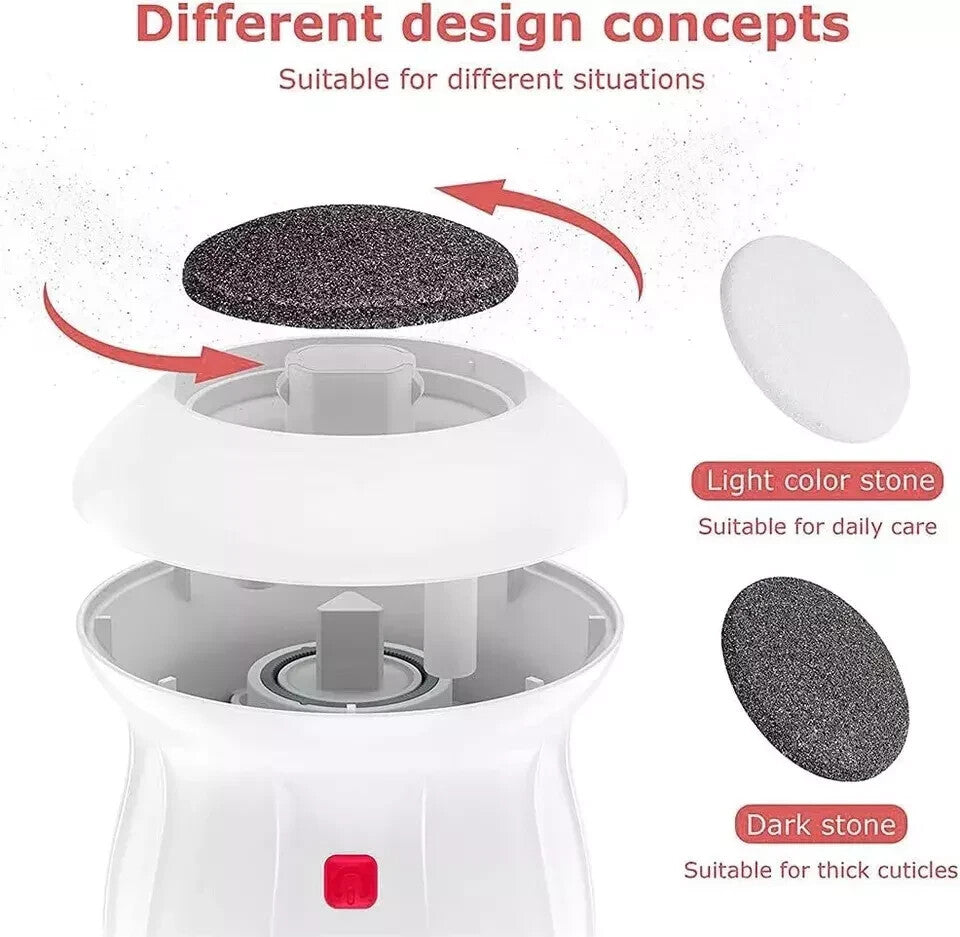 Electric Portable USB Foot Grinder File Vacuum Hard Skin Callus Remover Machine