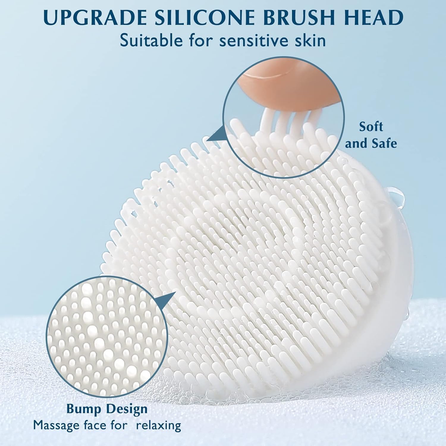 Facial Rotating Brush Face Cleansing: 7 in 1 Electric Exfoliator Rotating Cleanser Waterproof Gentle Exfoliating, Deep Face Scrubbing Skin Care Suitable for Most People Set