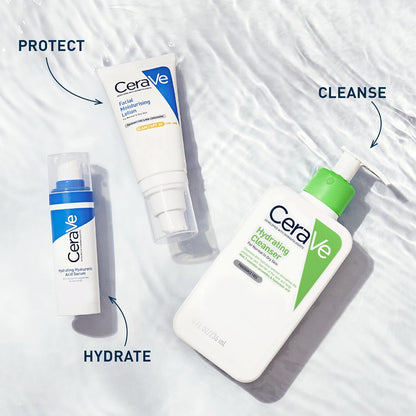 Hydrating Cleanser for Normal to Dry Skin with Hyaluronic Acid and 3 Essential Ceramides