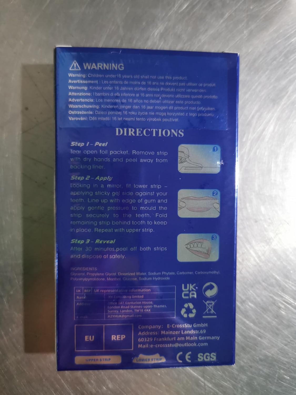 Teeth Whitening Strips, Tooth Whitening Kits: 28 Pcs 14 Packs Teeth Whitening Strips Enamel Safe Non-Sensitive, Teeth Whitener Kits Tooth Whitening Kits