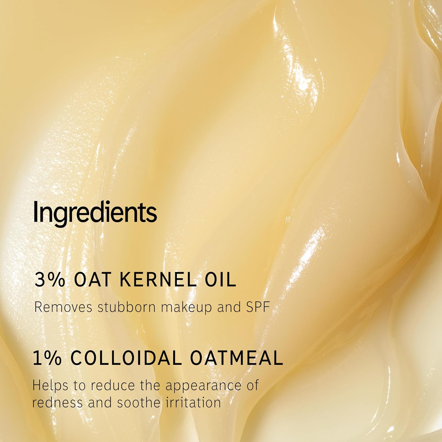 Oat Cleansing Balm 150Ml, Dissolves Makeup, Nourishing Skincare, Gentle Cleanser, Vegan Friendly, Suitable for All Skin Types