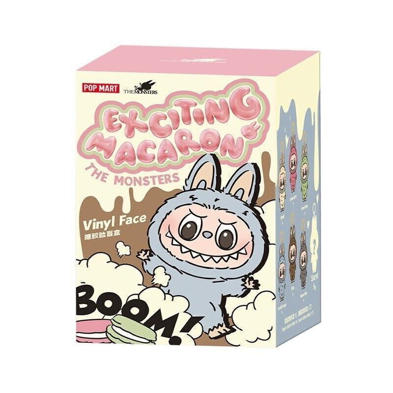 POP Labubu the Monsters Etciting Macaron Plush Series MART(1 Blind Box Figures)