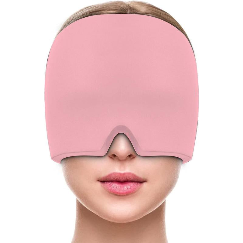 Migraine Headache Relief Cap, Gel Lce Head Wrap for Tension and Stress Relief.Suitable for Home Breaks, before Sleep, Office