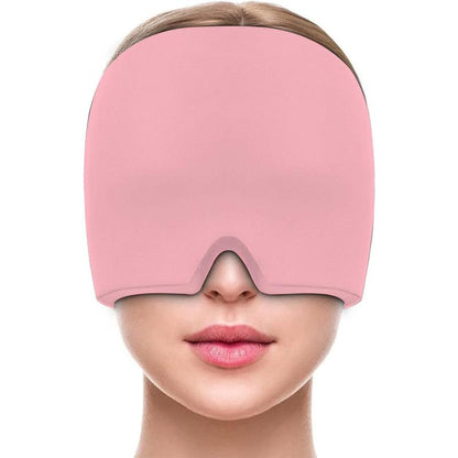 Migraine Headache Relief Cap, Gel Lce Head Wrap for Tension and Stress Relief.Suitable for Home Breaks, before Sleep, Office