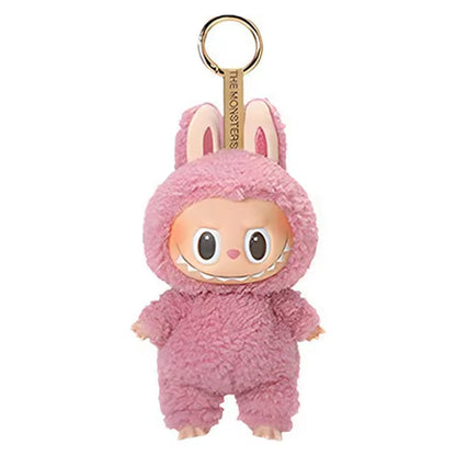 LABUBU the Monsters Etciting Macaron Plush Dolls Key Chain Toy Blind Gifts UK