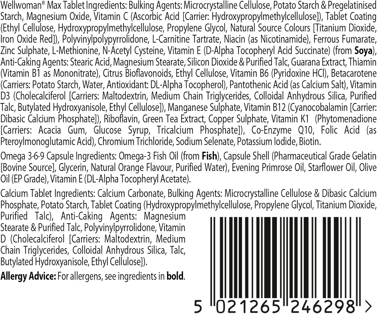 Max, Beauty Supplements, Maximum Support Formula for Women Wanting to Boost Energy, Immune System and Bone Health, 84-Multivitamin Tablets by