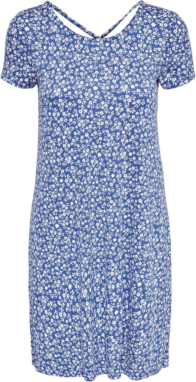 Women'S Onlbera Back Lace up S/S Dress JRS Noos