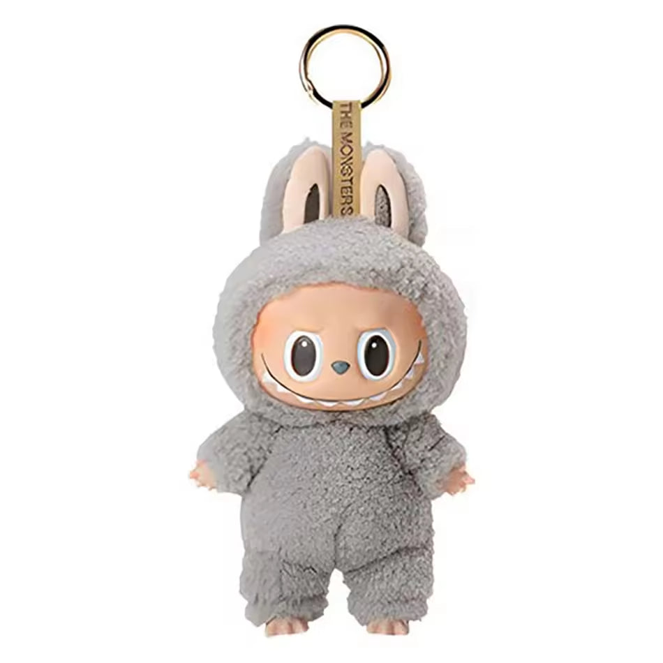 LABUBU the Monsters Etciting Macaron Plush Dolls Key Chain Toy Blind Gifts UK