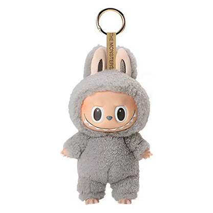 LABUBU the Monsters Etciting Macaron Plush Dolls Key Chain Toy Blind Gifts UK
