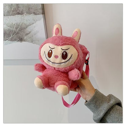 2025 Labubu the Monsters Soft Shoulder Plush Phone Bag Crossbody Bag Coins Bag