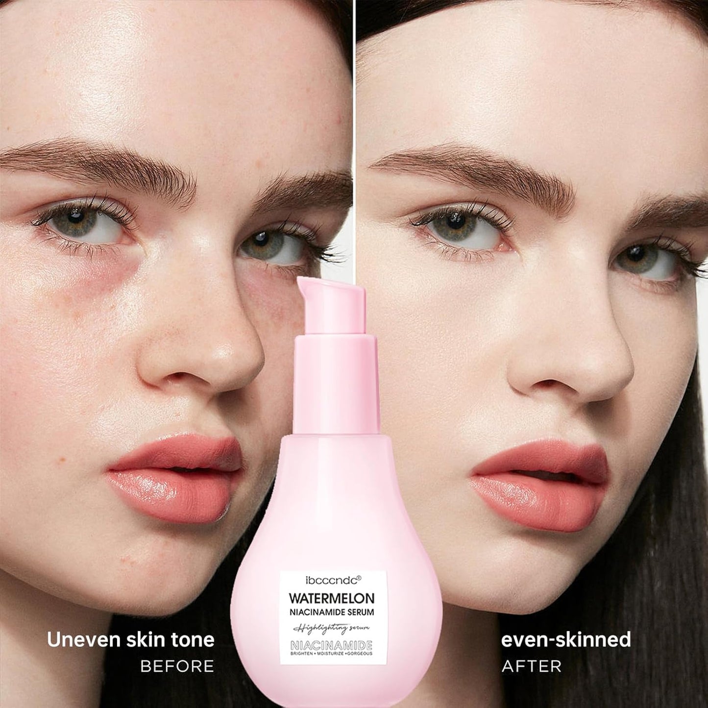 Watermelon Glow Toner, Niacinamide Watermelon Dew Drops for Skincare, Watermelon Pore Tight Serum to Deep Hydration Moisturizing