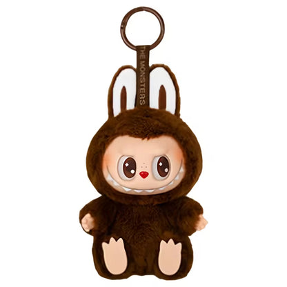 LABUBU the Monsters Etciting Macaron Plush Dolls Key Chain Toy Blind Gifts UK