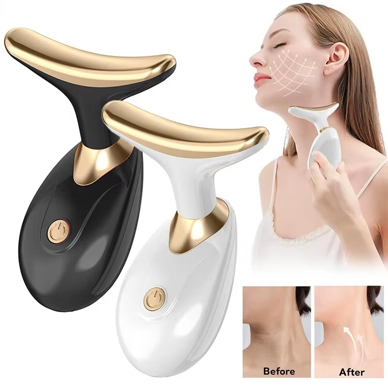 Facial Massager Neck Face Lifting Machine Anti-Aging Facial Massager Neck Face Lifting Device Anti-Wrinkle Double Chin Remover