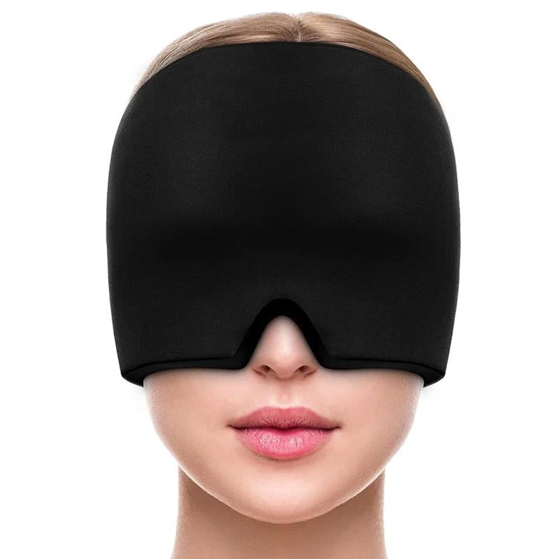 Migraine Headache Relief Cap, Gel Lce Head Wrap for Tension and Stress Relief.Suitable for Home Breaks, before Sleep, Office