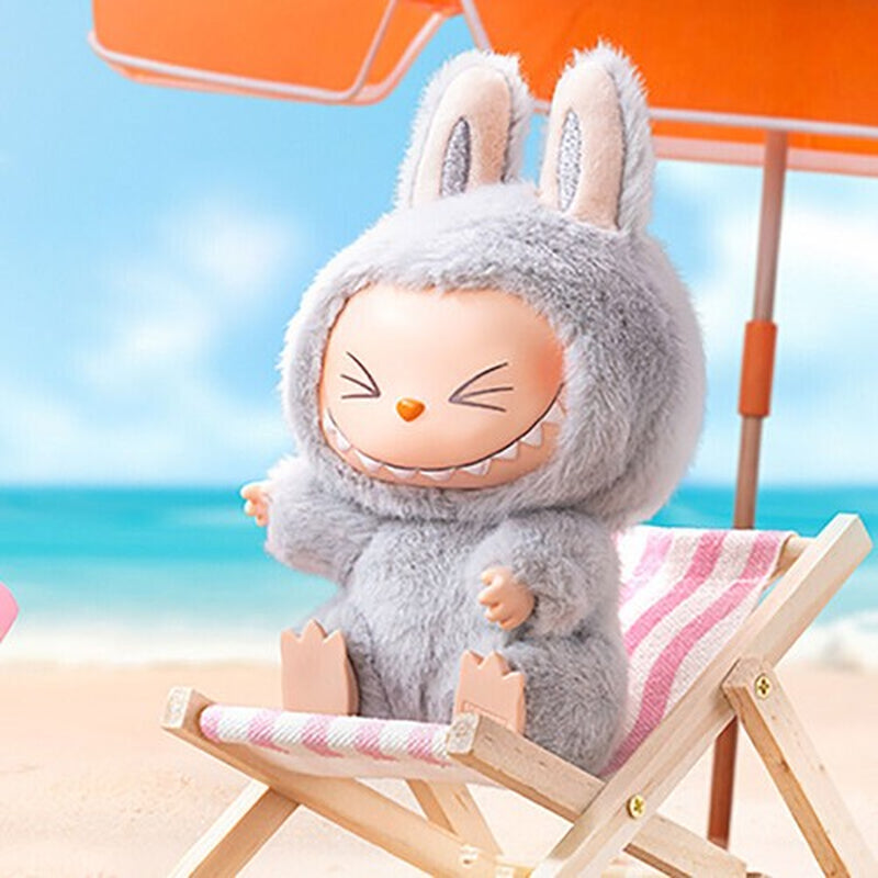 POP MART Labubu the Monsters Have a Seat Plush Doll Hot Figure Toy Keychain UK
