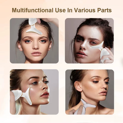 Facial Massager Face Neck Lifting Tighten Device Face Shaper Rejuvenation Thin Double Chin Vibrator Remove Neck Lines Massager